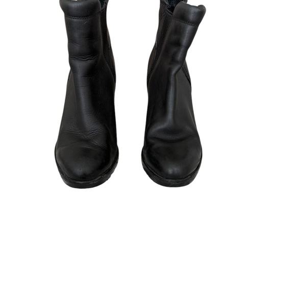 Sorel After Hours Chelsea Boot Women's Black Leather Boots Size 11 - Picture 9 of 10